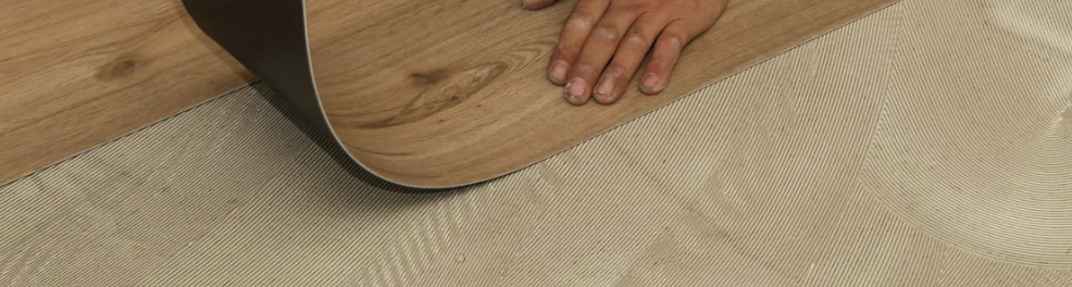 Glue down LVP application