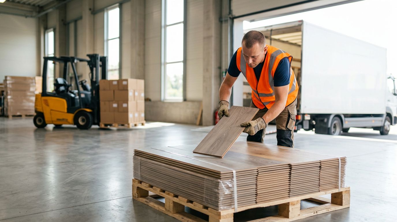 How to Inspect Flooring Deliveries for Damage and Dye Lots