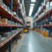 Low warehouse stock of aluminum transition strips reflecting a flooring supply shortage