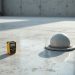 Concrete slab moisture red flags including efflorescence tested before LVP flooring installation