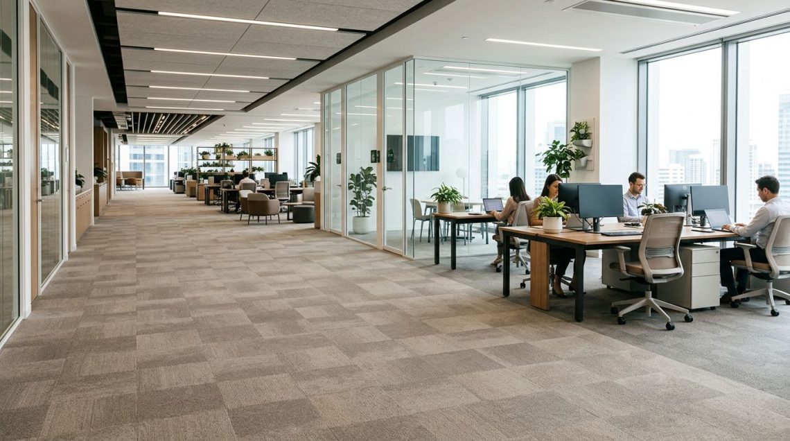 Carpet Tile Pattern Matching Tips for Open Offices