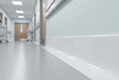 Flash Cove Sheet Vinyl Details for Healthcare Rooms