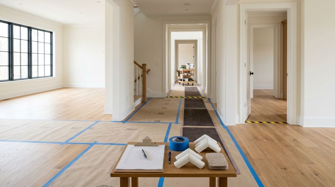 Floor Protection Rules That Keep Other Trades Off Your Finished Work