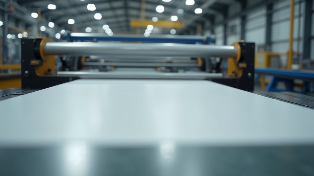 Vinyl flooring production line with plasticizer processing equipment